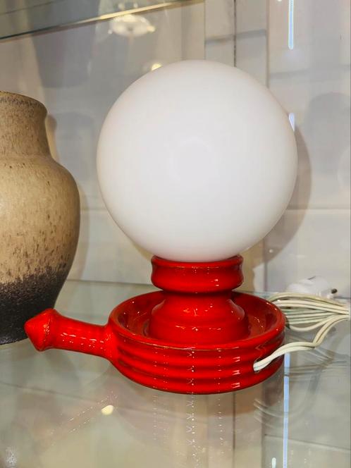 Vintage Cari Zalloni stijl bollampje tafellamp, Huis en Inrichting, Lampen | Tafellampen, Ophalen