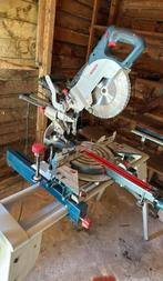 Bosch afkortzaag compleet met onderstel, Doe-het-zelf en Verbouw, Gereedschap | Zaagmachines, Ophalen, Zo goed als nieuw, Afkortzaag