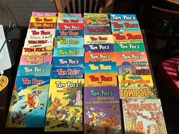Compleet! 36x Tom Poes strip complete serie Oberonn beschikbaar voor biedingen