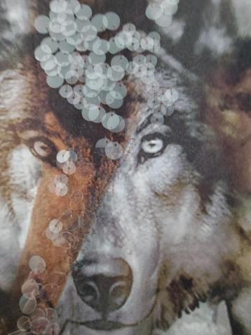 mooie BIBA tuniek top met wolf print!  beschikbaar voor biedingen