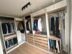 IKEA PAX Hoek Kledingkast met LED Verlichting, Ophalen, Kunststof, 200 cm of meer, Zo goed als nieuw