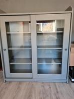Ikea vitrinekast, Huis en Inrichting, Ophalen, 50 tot 100 cm, Zo goed als nieuw, 150 tot 200 cm