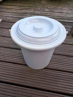 Curver emmer met deksel 10 ltr, Ophalen, Gebruikt, Kunststof, Met deksel