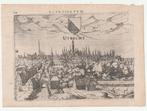Gezicht op Utrecht VLTRAIECTVM. gravure gerestaureerd, Verzenden