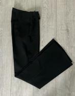 Zwarte flared broek/pantalon maat 34- nieuwstaat, Zwart, Ophalen of Verzenden, Zo goed als nieuw, Maat 34 (XS) of kleiner
