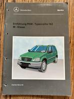 Mercedes PKW typen reihe 163 M klasse service boek, Ophalen of Verzenden