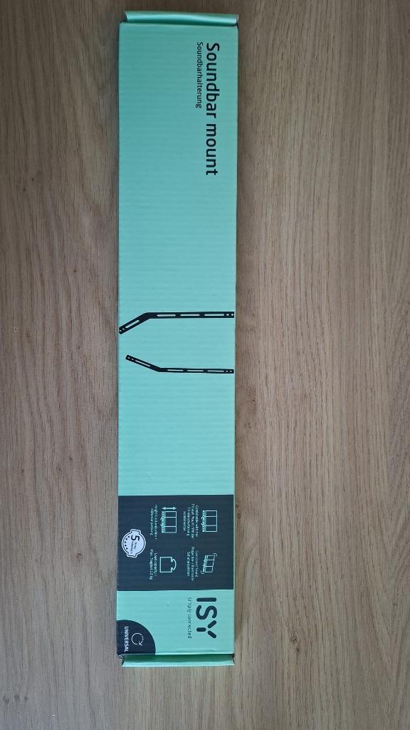 ISY ITV 500 soundbar beugel – nieuw in verpakking, Audio, Tv en Foto, Soundbars, Nieuw, Ophalen of Verzenden