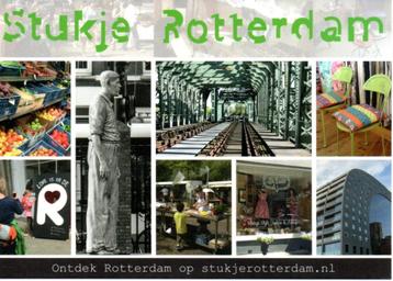 Stukje Rotterdam prentbriefkaart