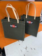 Switzer Amsterdam Canvas Tas  te koop of workshop doen !!!!!, Ophalen of Verzenden, Nieuw, Blauw, Handtas