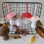 Gehaakte paddenstoel herfst., Ophalen of Verzenden, Nieuw, Wanddecoratie