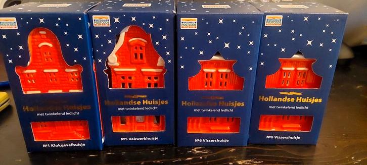 Postcodeloterij huisjes nieuw. 1,5,6,6,7,8, Diversen, Kerst, Nieuw, Ophalen of Verzenden