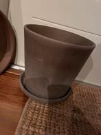 Plantenpot, Huis en Inrichting, Woonaccessoires | Vazen, Ophalen, Steen, Gebruikt, Overige kleuren