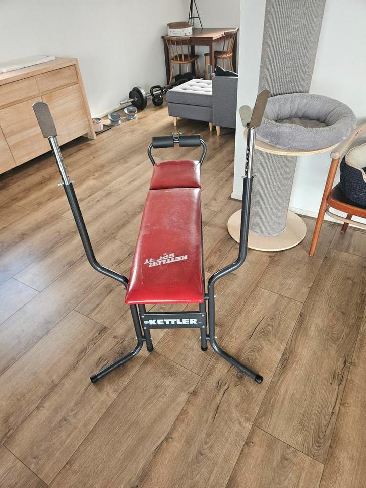Fitness Bankje - Kettler Sport, Sport en Fitness, Fitnessapparatuur, Gebruikt, Overige typen, Armen, Benen, Buik, Metaal, Ophalen