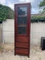 Massieve houten kasten! 2 stuks en dressoir, Ophalen, Gebruikt, 25 tot 50 cm, 200 cm of meer