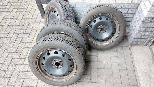 Vier Vredestein Wintrac Pro+, 225/55 R17, op velg., Auto-onderdelen, Banden en Velgen, Band(en), Winterbanden, 17 inch, 225 mm