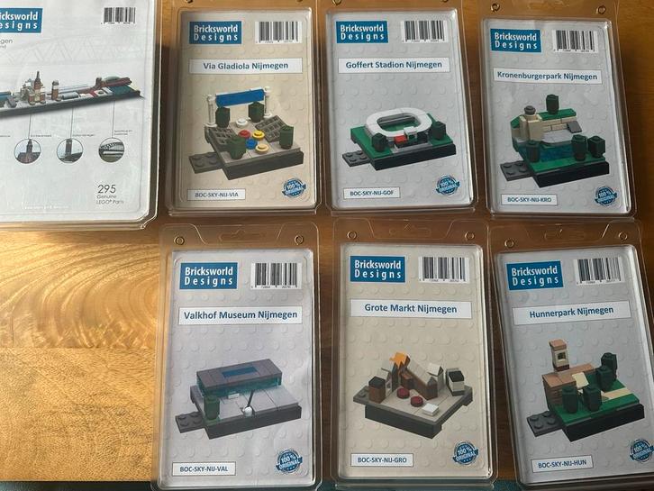 LEGO - Nijmegen skyline, Kinderen en Baby's, Speelgoed | Duplo en Lego, Zo goed als nieuw, Lego, Complete set, Ophalen of Verzenden