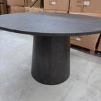 Ronde Eettafel Maan MDF 120cm donkerbruin van Woood, Ophalen