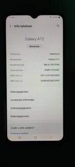 Samsung Galaxy A12 - GSM 4gb/32gb, Telecommunicatie, Gebruikt, Zwart, Ophalen of Verzenden, Zonder simlock