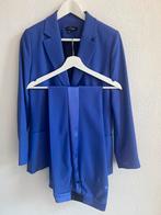 LaDress 2-delig kostuum XS - crepe satijn, Ophalen of Verzenden, Zo goed als nieuw, Maat 34 (XS) of kleiner, Paars