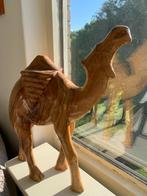 Grote houten kameel 40 x 50 cm, Antiek en Kunst, Ophalen of Verzenden