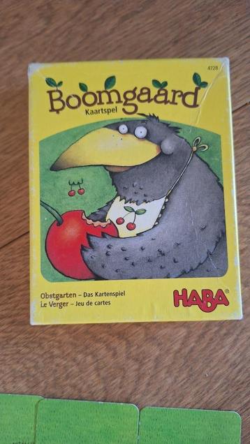 HABA - Boomgaard - kaartspel beschikbaar voor biedingen