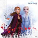 Papieren Servetten - Frozen 2 Destiny Awaits - 33x33cm 3-laa, Verzenden, Nieuw, Versiering, Verjaardag
