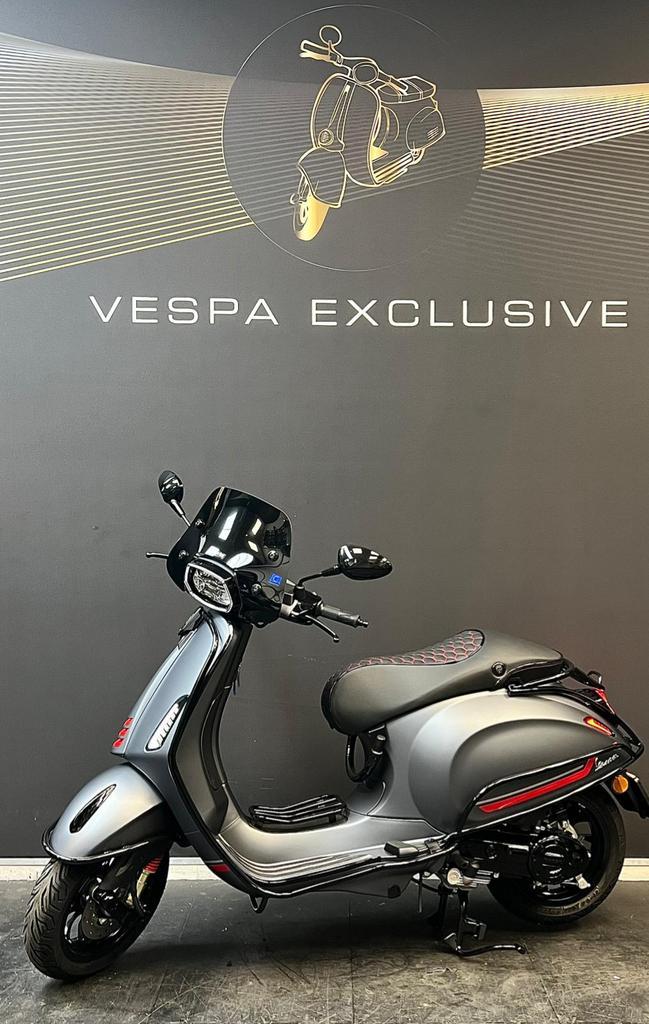 VESPA SPRINT S 2025 SNOR en BROM Vol optie MAT GRIJS Custom, Fietsen en Brommers, Scooters | Vespa, Nieuw, Vespa S, Ophalen of Verzenden