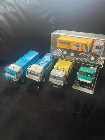 Dakar Kavel Klassieke Kamaz Trucks 1.43!! beschikbaar voor biedingen