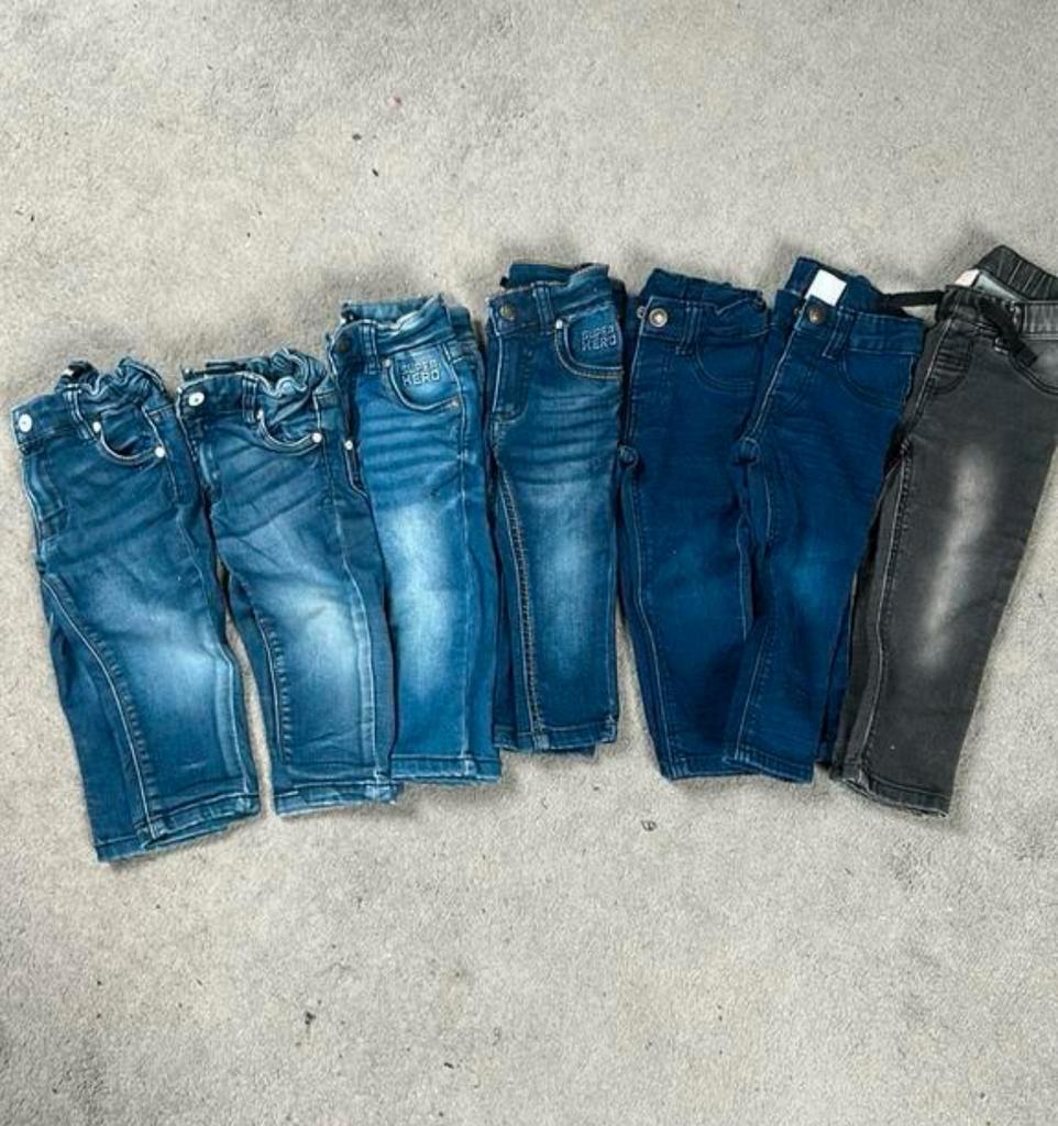 Spijkerbroeken maat 80 zo goed als nieuw, Ophalen of Verzenden, Zo goed als nieuw