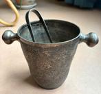 Oude ijstemmer met tang, verzilverd, India, Antiek en Kunst, Ophalen of Verzenden