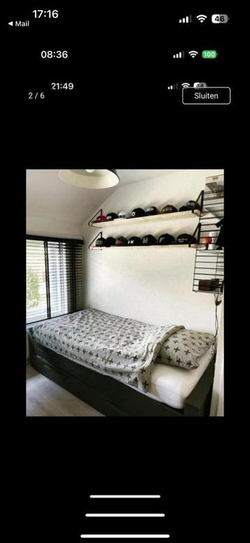 Woood eenpersoons bed  beschikbaar voor biedingen