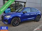 Audi Q5 Sportback 50 TFSI e S edition Panorama/Sfeer/Leder/S, Automaat, Lichtsensor, Zwart, 4 cilinders