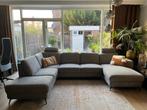 Grijze u-bank pronto wonen, Ophalen, Gebruikt, 125 cm of meer, Minder dan 100 cm