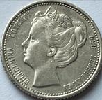 Heel mooi kwartje 1902, Postzegels en Munten, Munten | Nederland, Ophalen of Verzenden, Koningin Wilhelmina, 25 cent, Zilver