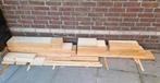 Steigerhout planken en balkjes, Doe-het-zelf en Verbouw, Hout en Planken, Ophalen, Gebruikt, 25 tot 50 mm, Plank