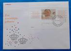 FDC Koninklijke geboorte Prinses Amalia 2003 met penning, Nederland, Overige materialen, Verzenden