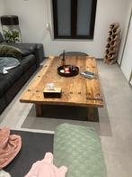 Unieke massief houten salontafel, Huis en Inrichting, Complete inboedels, Ophalen of Verzenden