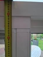 Plissé schuifhordeur Unilux wit, Ophalen, 120 cm of meer, Hordeur, Zo goed als nieuw