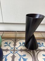 Design vaas Paul Baars vase 2 zwart, Kunststof, Zwart, Ophalen of Verzenden, Zo goed als nieuw