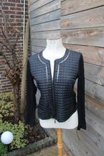 Jasje zwart Monari mt 38 Vaste prijs AANBIEDING, Maat 38/40 (M), Monari, Zwart, Ophalen of Verzenden