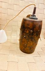 Nanny still plafondlamp izgs koper glas, Huis en Inrichting, Lampen | Tafellampen, Verzenden, Zo goed als nieuw, Glas, Minder dan 50 cm