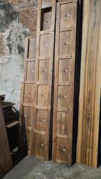 Vintage schotten van kerkbanken | Lambrisering | Decoratie, Doe-het-zelf en Verbouw, Gebruikt, 80 tot 100 cm, Binnendeur, Onbekend