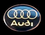 Audi pin- ovaal blauw epoxy, Verzenden, Nieuw, Transport, Speldje of Pin