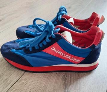 Calvin Klein Jeans sneakers blauw/rood maat 37 beschikbaar voor biedingen