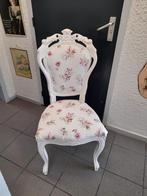 1 x brocante barok stoel opnieuw gestoffeerd, Huis en Inrichting, Stoelen, Ophalen, Zo goed als nieuw, Eén