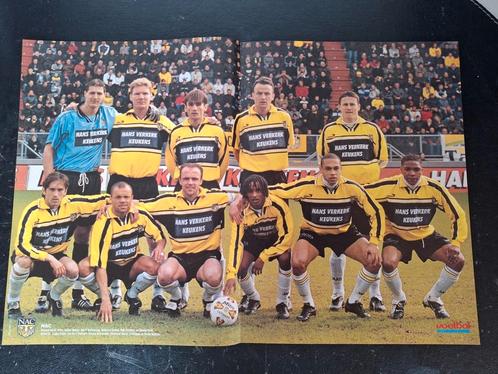 24x oude unieke teamposters NAC Breda (zie alle foto's!), Verzamelen, Sportartikelen en Voetbal, Zo goed als nieuw, Poster, Plaatje of Sticker