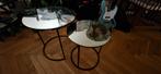 Bijzettafels (set), Huis en Inrichting, Ophalen, Gebruikt, 50 tot 100 cm, Rond