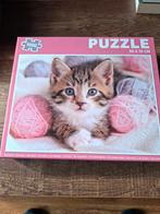 Puzzel 1000 stukjes - Kat met Wol - creative craft, Hobby en Vrije tijd, Denksport en Puzzels, Ophalen of Verzenden, 500 t/m 1500 stukjes