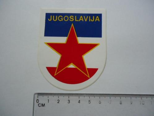 sticker oud JUGOSLAVIJA joegoslavie jugo yugo schild retro, Verzamelen, Stickers, Zo goed als nieuw, Bedrijf of Vereniging, Verzenden