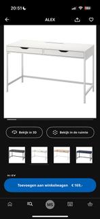 IKEA ALEX BUREAU, Huis en Inrichting, Ophalen of Verzenden, Zo goed als nieuw